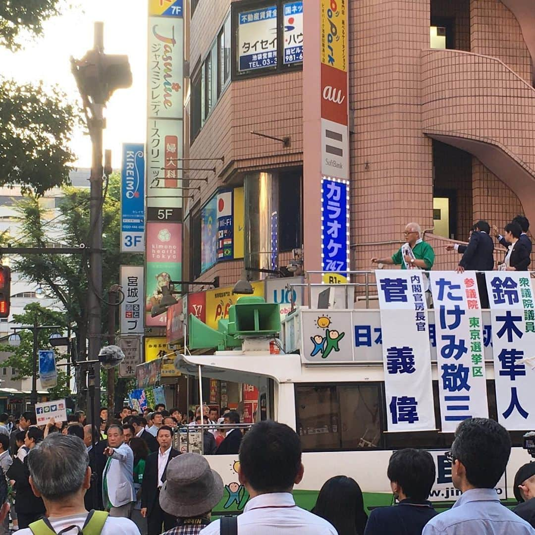 菅義偉さんのインスタグラム写真 - (菅義偉Instagram)「#参議院議員選挙 #東京都 #自民党 #たけみ敬三 #応援 #菅官房長官 #令和」7月17日 22時31分 - suga.yoshihide