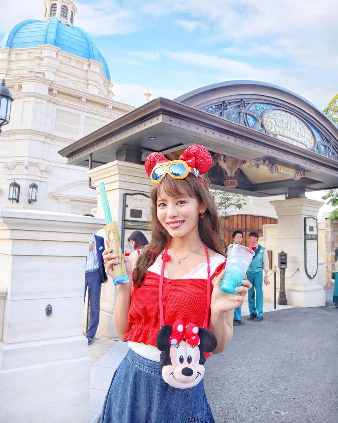 小沼瑞季さんのインスタグラム写真 小沼瑞季instagram なんと今日は ディズニーシーの新アトラクション ソアリン ファンタスティックフライト を 一足早く体験してきたよーーー もうね めーーーーっちゃ楽しかった