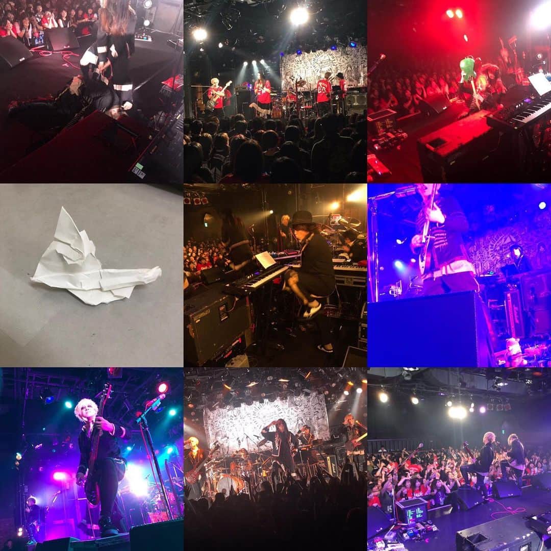 ミヤ さんのインスタグラム写真 - (ミヤ Instagram)「THX ヒロシマ！ #mucc #壊れたピアノとリビングデッド  #壊ピリ #折り紙無理」7月17日 22時45分 - miyaguchi