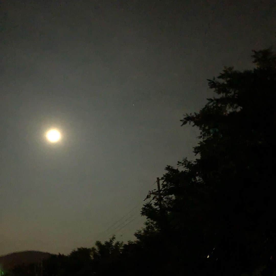 加藤順大さんのインスタグラム写真 - (加藤順大Instagram)「今日は満月か。 梅雨の時期に満月見る事もなかなかないのかも？って思いながら歩いて帰りました。 おやすみなさい。 #散歩 #帰宅」7月17日 22時41分 - nobuhiro1