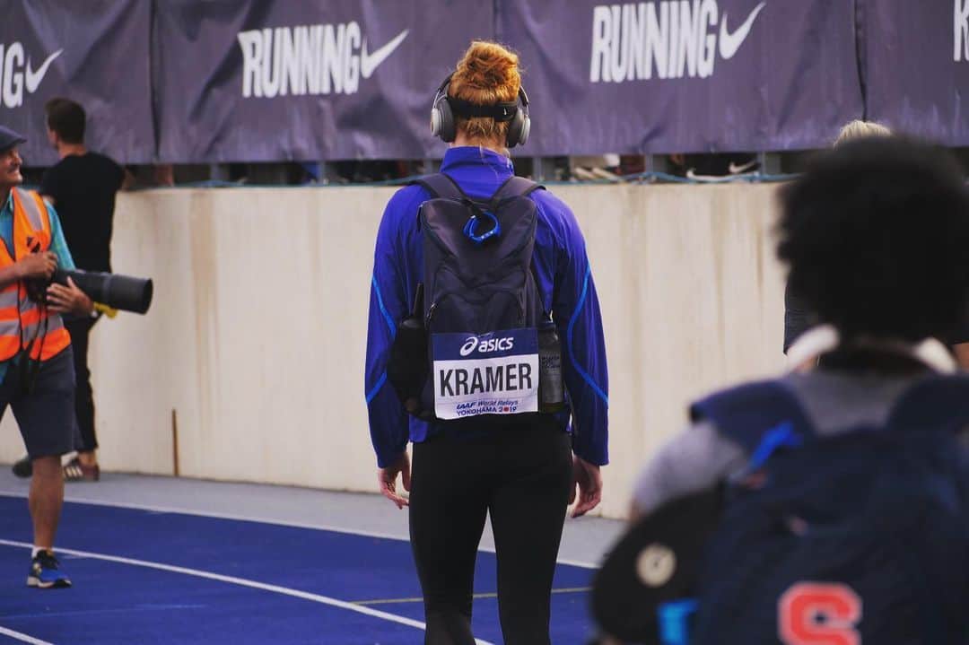 マチルドU・クラマーのインスタグラム：「Keep going. . . . . #keepgoing ##roadtorecovery #roadtodoha #work #workhard #dreambig #nike #nikewomen #running #track #sprint #smilesandsprint #copenhagen #athlete #fit #motivation 📸 Christian Jørn」