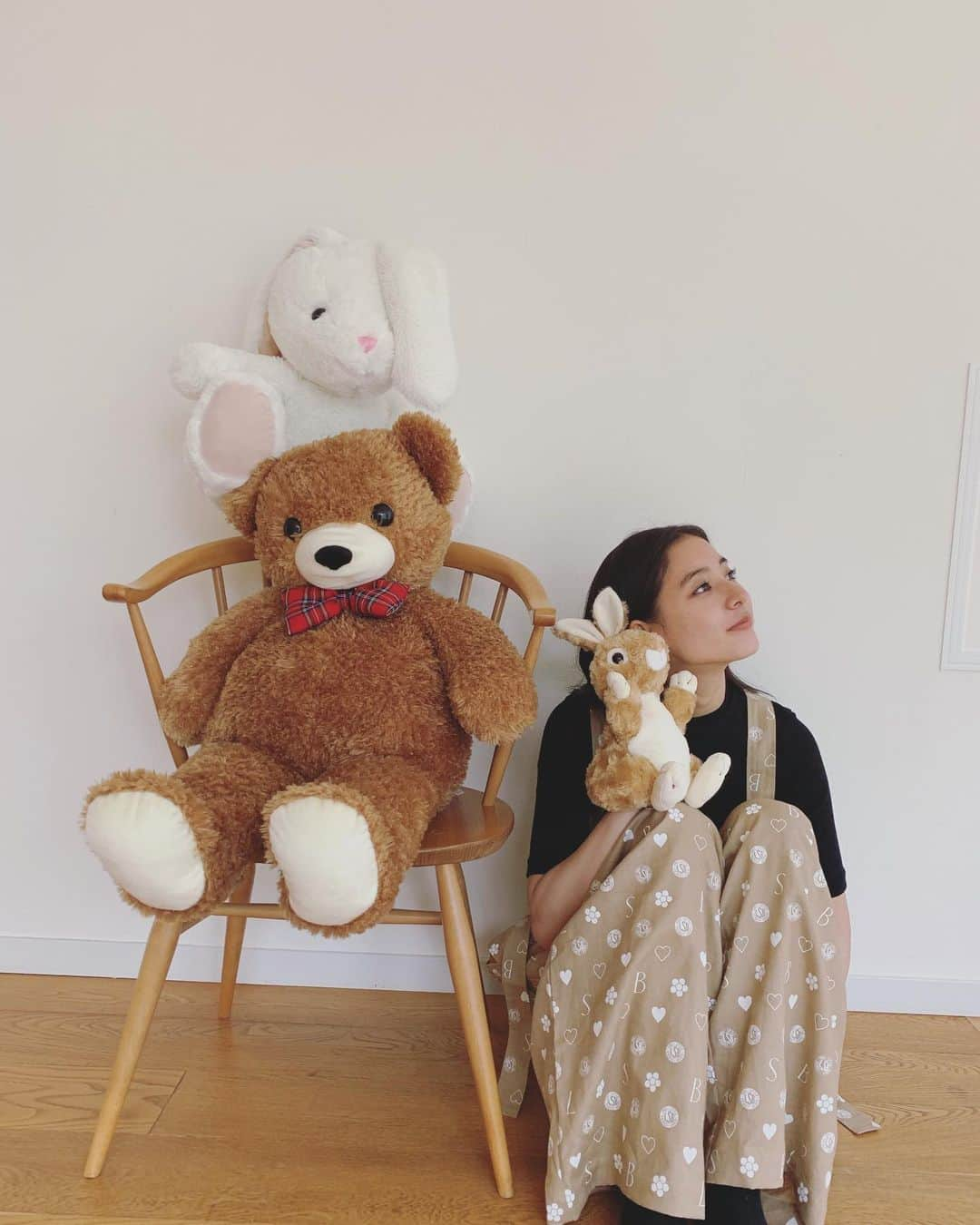 新木優子さんのインスタグラム写真 - (新木優子Instagram)「その日一緒だった子達🐰🐻」7月17日 22時50分 - yuuuuukko_