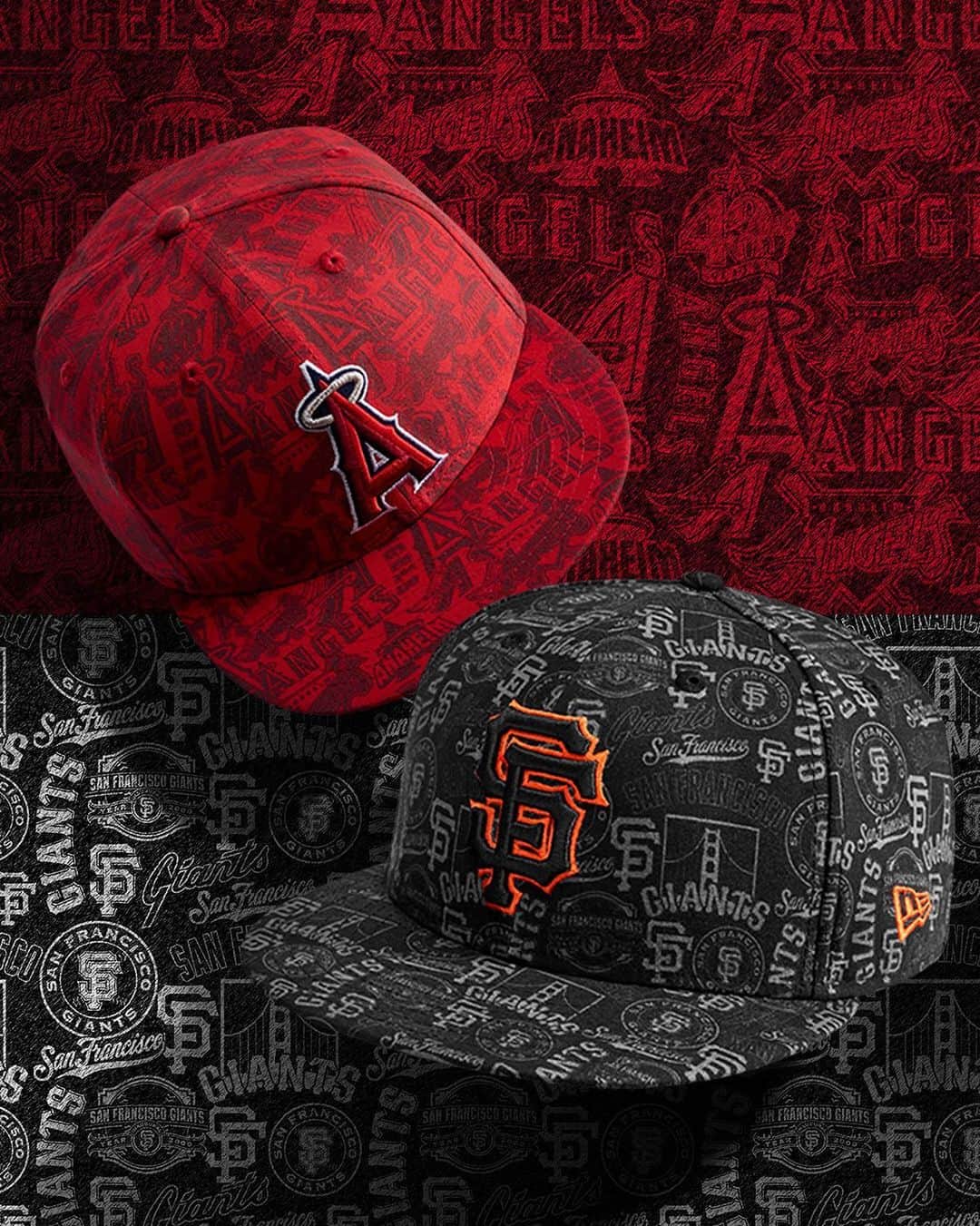 ニューエラ・キャップのインスタグラム：「A simple sketch can say it all. The MLB Sketched Collection is available now in select teams at neweracap.com」