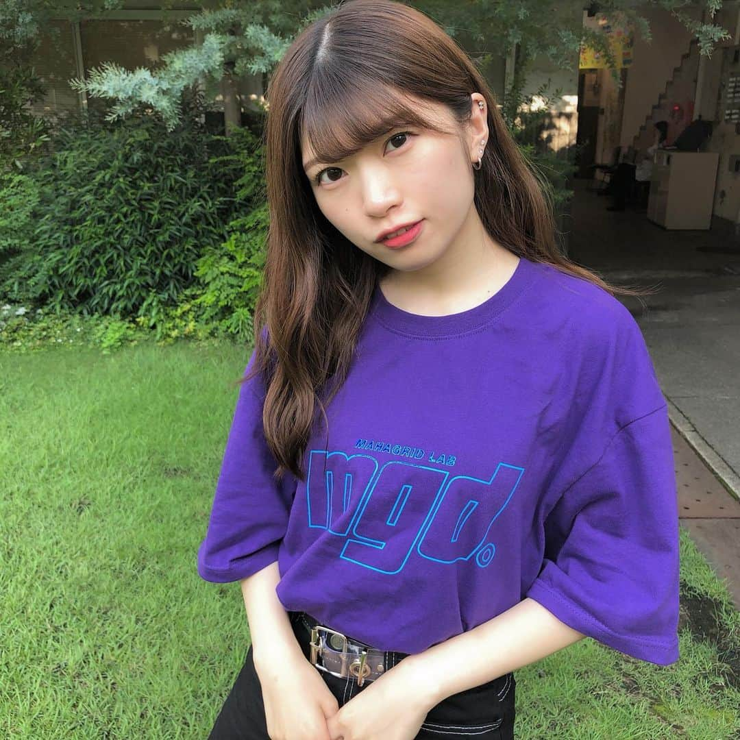 西萌葉さんのインスタグラム写真 - (西萌葉Instagram)「ㅤㅤㅤㅤ 💜💙#mahagrid 💙💜 ㅤㅤㅤㅤ」7月17日 23時36分 - moeha_nishi