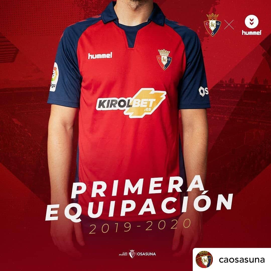 LFPさんのインスタグラム写真 - (LFPInstagram)「Rate @caosasuna new kit for the next season! ❤️ • #Osasuna #Shirt #New #LaLiga #LaLigaSantander」7月17日 23時32分 - laliga