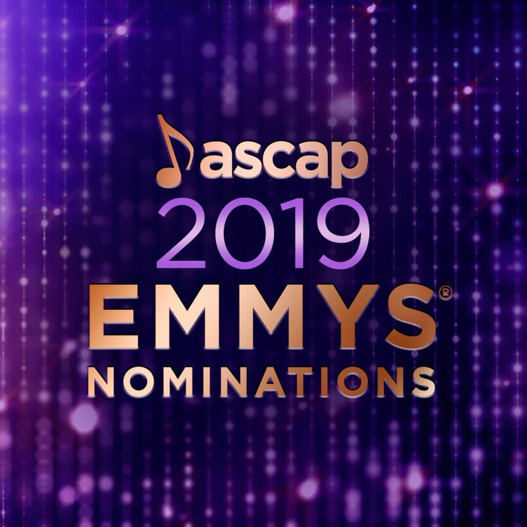 ASCAPさんのインスタグラム写真 - (ASCAPInstagram)「Congrats to 23 #ASCAP members on their 2019 #EMMYs nominations! Link in stories 🎶」7月17日 23時51分 - ascap