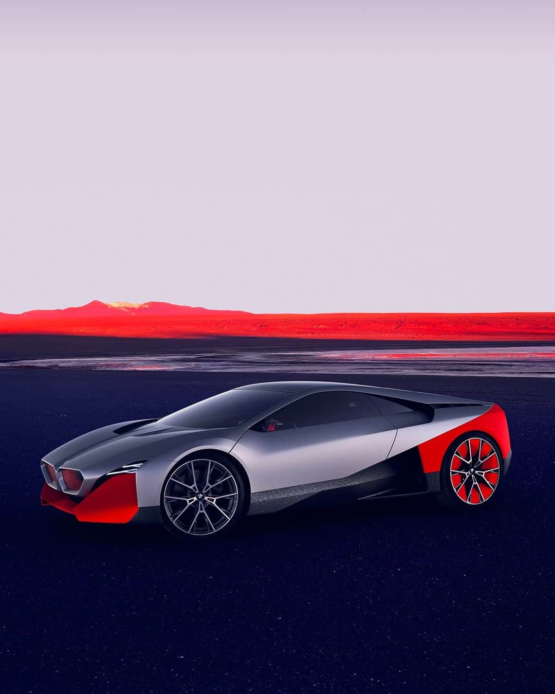 BMWのインスタグラム：「Give yourself a boost with the design of tomorrow. The BMW Vision M NEXT. #BMW #VisionMNEXT #BMWM #boost」
