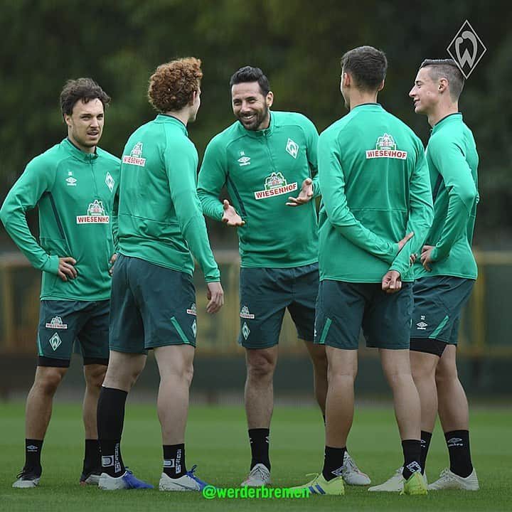 ヴェルダー・ブレーメンさんのインスタグラム写真 - (ヴェルダー・ブレーメンInstagram)「Jungs, kennt ihr den schon? _______ #Werder #Bremen #svw #Pizarro #Sargent #Straudi #Pudic #Friedl #Bundesliga」7月18日 0時34分 - werderbremen