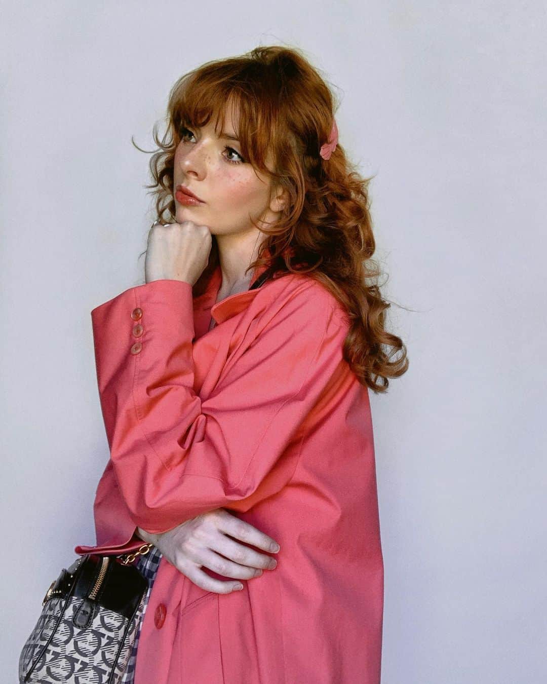 ジェーン・アルドリッジのインスタグラム：「Candy pink mood lately 🎀🍭」