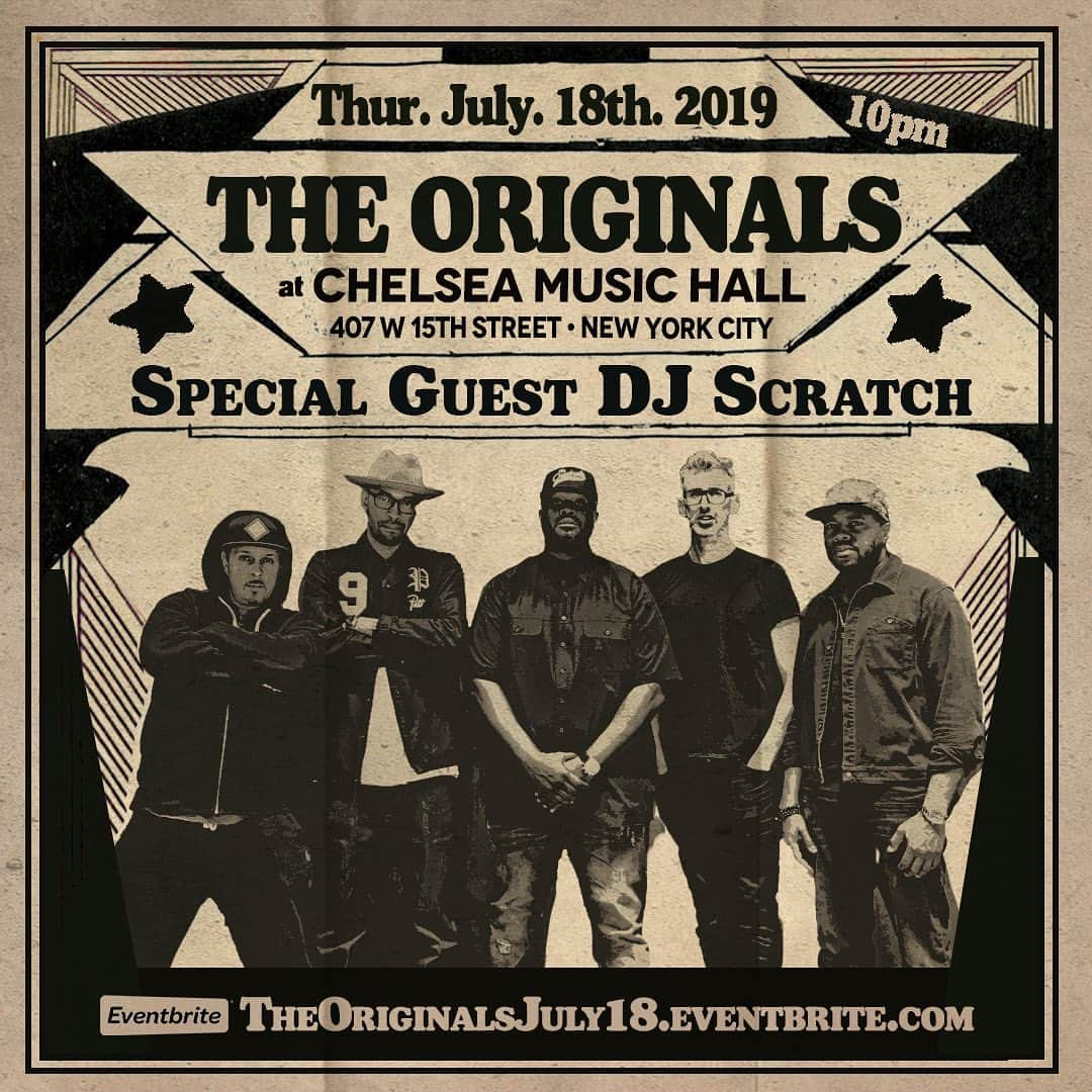 DJ Clark Kentさんのインスタグラム写真 - (DJ Clark KentInstagram)「Tomorrow 7/18 • @chelseamusichall • The Originals With Special Guest @djscratch • It Gonna Be Crazy • Discount Ticket Link In Bio」7月18日 0時49分 - djclarkkent