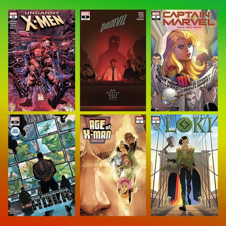 Marvel Entertainmentさんのインスタグラム写真 - (Marvel EntertainmentInstagram)「Power through the week with a new stack of comics to add to your #MarvelPullList! What are you most excited to read? #NCBD」7月18日 0時59分 - marvel