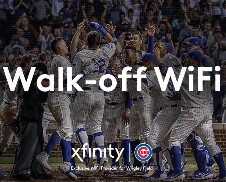 シカゴ・カブスさんのインスタグラム写真 - (シカゴ・カブスInstagram)「Kyle Schwarber brings the walk-off. @Xfinity brings the in-stadium WiFi.」7月18日 1時02分 - cubs