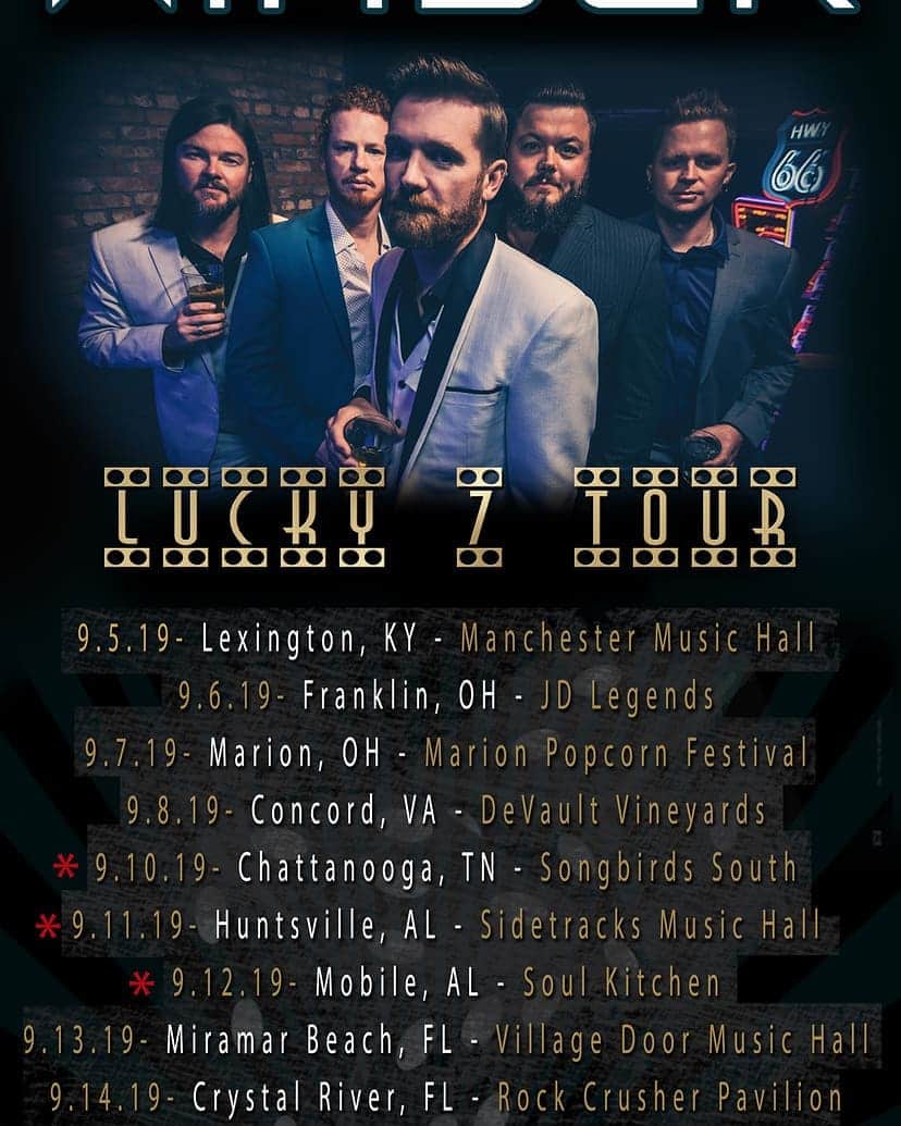 ヒンダーのインスタグラム：「#HinderFam New tour dates have arrived! Tickets will be available on sale at www.hindermusic.com on Friday, July 19th at 10:00 AM EST.  MARK YOUR CALENDARS! 🙏🙏 We hope to see you there! #Lucky7Tour」