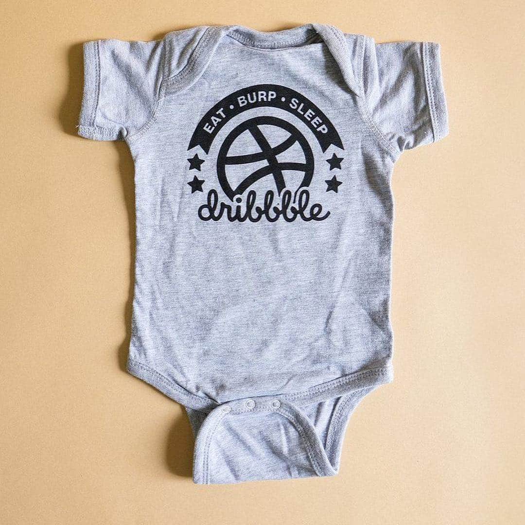 Dribbbleさんのインスタグラム写真 - (DribbbleInstagram)「You're never too young to draw❣️A onesie for babies who love design as much as you! Click the link in our bio to learn more❣️⠀ ⠀ #shopdribbble #dribbble」7月18日 1時16分 - dribbble
