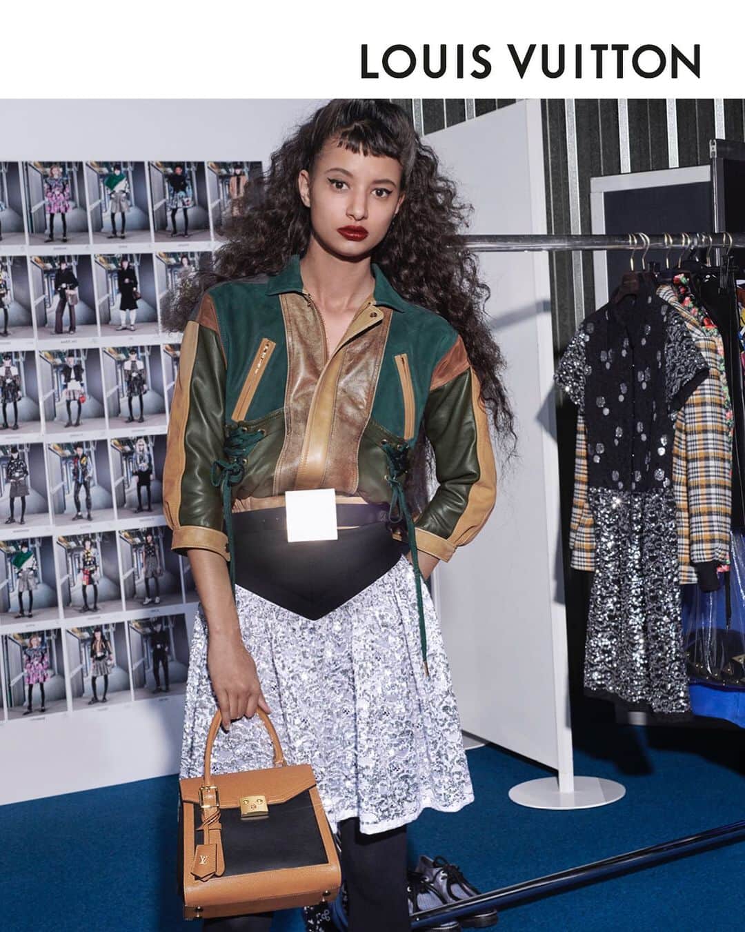 ニコラ・ジェスキエールのインスタグラム：「#lvfall19 campaign @collierschorrstudio @louisvuitton」