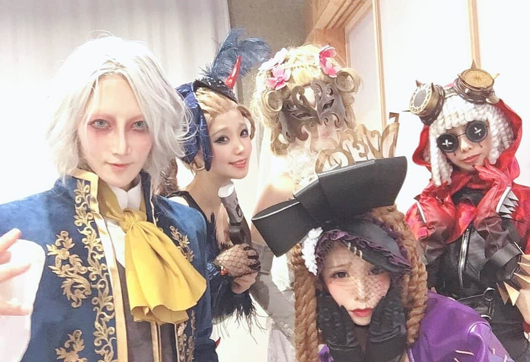 麗華さんのインスタグラム写真 - (麗華Instagram)「Official Event of IdentityV! I appeared as an official cosplayer. I'm a member of my company.  @akirataso0821 @kurasaka_kururu  HINOKIO. Touka.  みんな大好き(*⁰▿⁰*) I have no eyebrows.ヾ(:3ﾉｼヾ)ﾉｼ」7月18日 2時05分 - reika_japan_