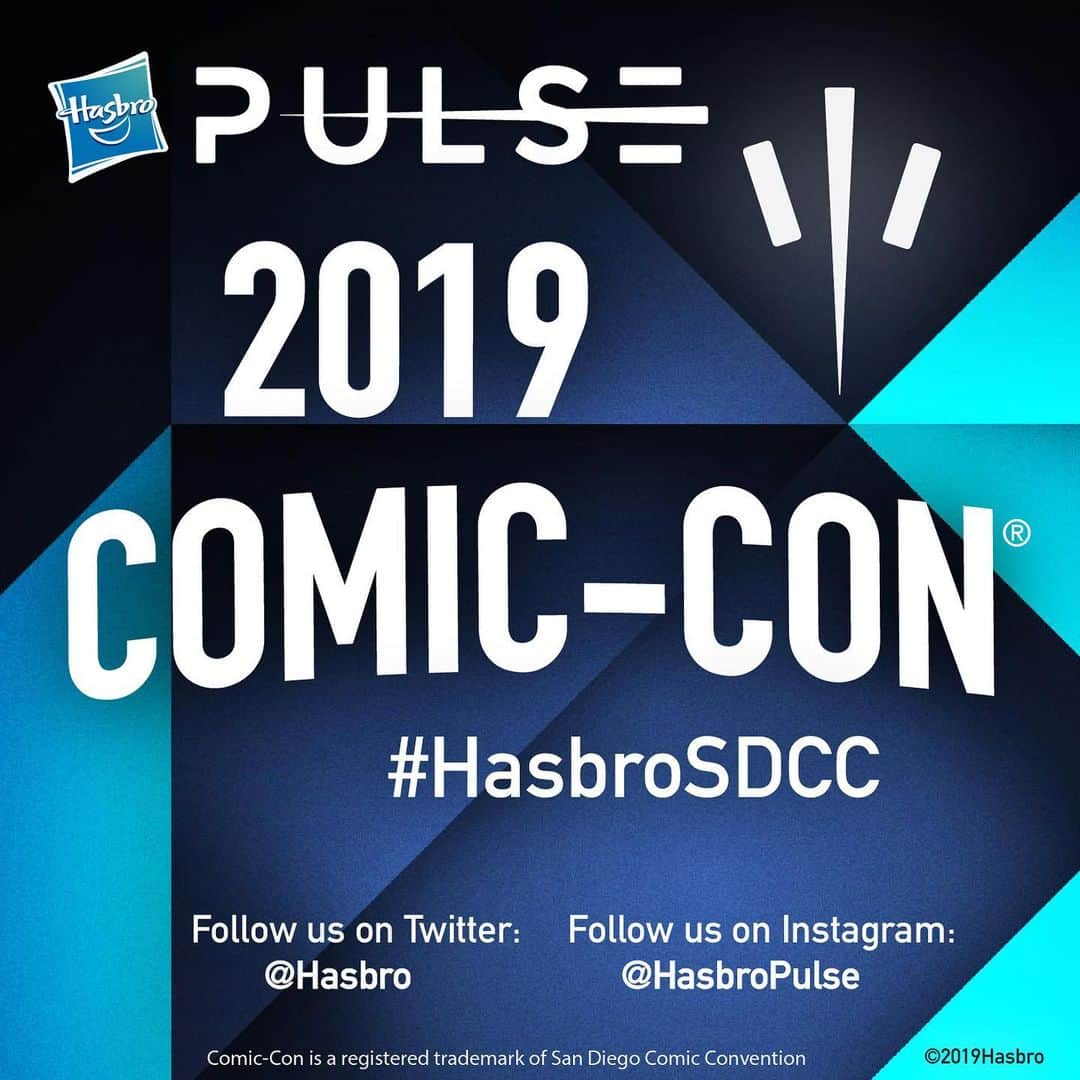 Hasbroさんのインスタグラム写真 - (HasbroInstagram)「Get ready, #SanDiego! We're bringing @HasbroPulse convention exclusive items, epic experiences & more to @Comic_Con! Check out our link in bio and be sure to follow along with #HasbroSDCC for the latest updates.  #SDCC #SDCC2019 #SDCC50」7月18日 2時47分 - hasbro