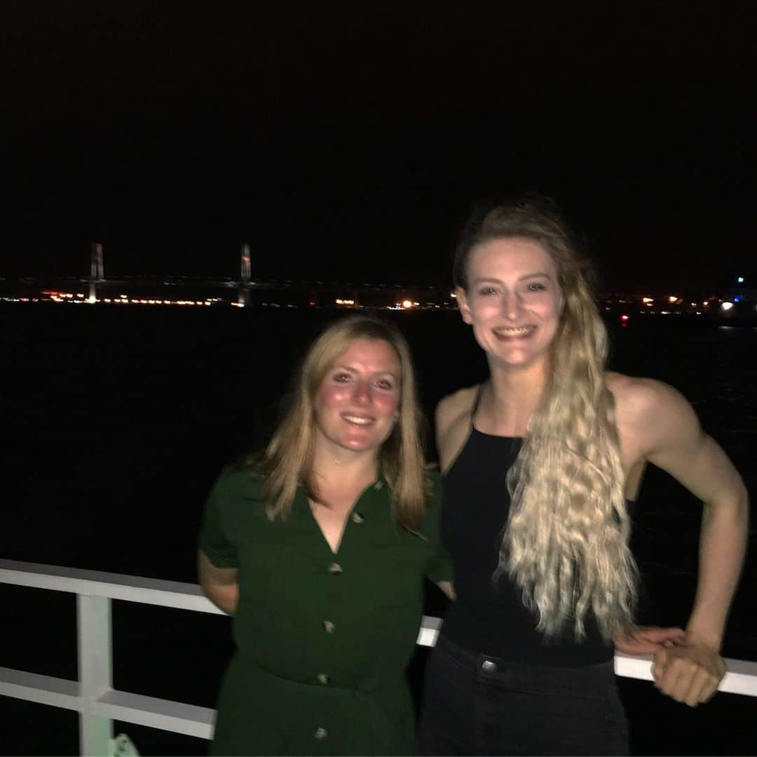 ブライオニー・ペイジさんのインスタグラム写真 - (ブライオニー・ペイジInstagram)「Japan Camp 🇯🇵 Our final evening we were treated to a delicious Japanese meal on a beautiful boat overlooking the Yokohama Skyline 🌃 The food, the view and the company were all incredible and this was such a wonderful way to celebrate a successful trip in Japan!」7月18日 14時35分 - bryony_page