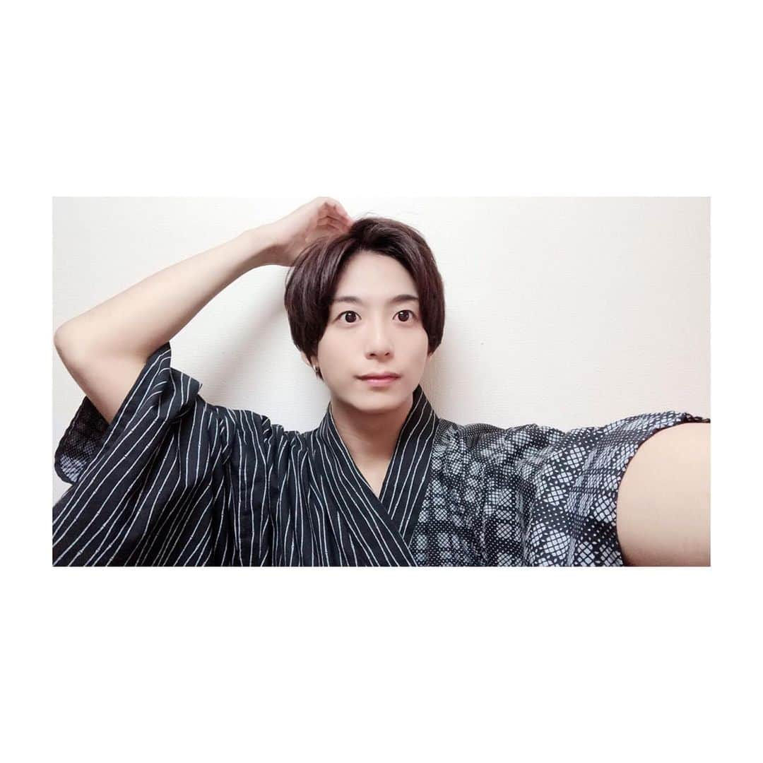 中尾拳也のインスタグラム：「#浴衣 #キャストサイズ」