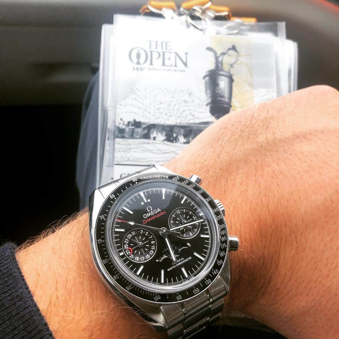 ナイル・ホーランのインスタグラム：「@omega @theopen」