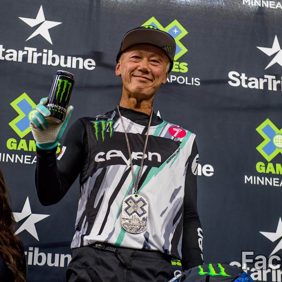 モンスターエナジーさんのインスタグラム写真 - (モンスターエナジーInstagram)「A look ahead to @xgames 2059! 👴🏻 #MonsterEnergy #XGames #FaceApp」7月18日 5時55分 - monsterenergy