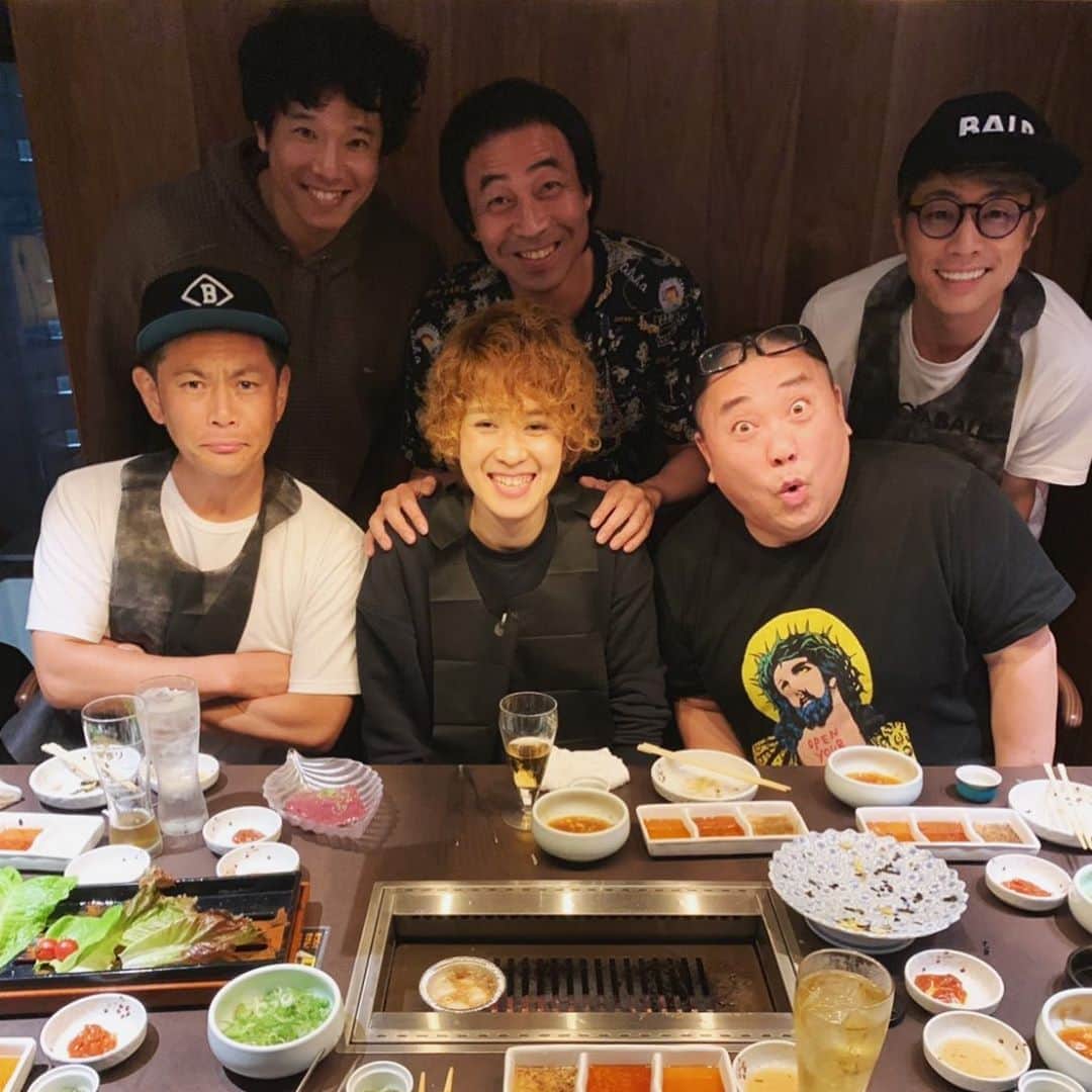 田村淳のインスタグラム：「軍団山本に 尼神インターの渚が入団  #軍団山本 #尼神インター渚 #本人は否定  #違和感がない」