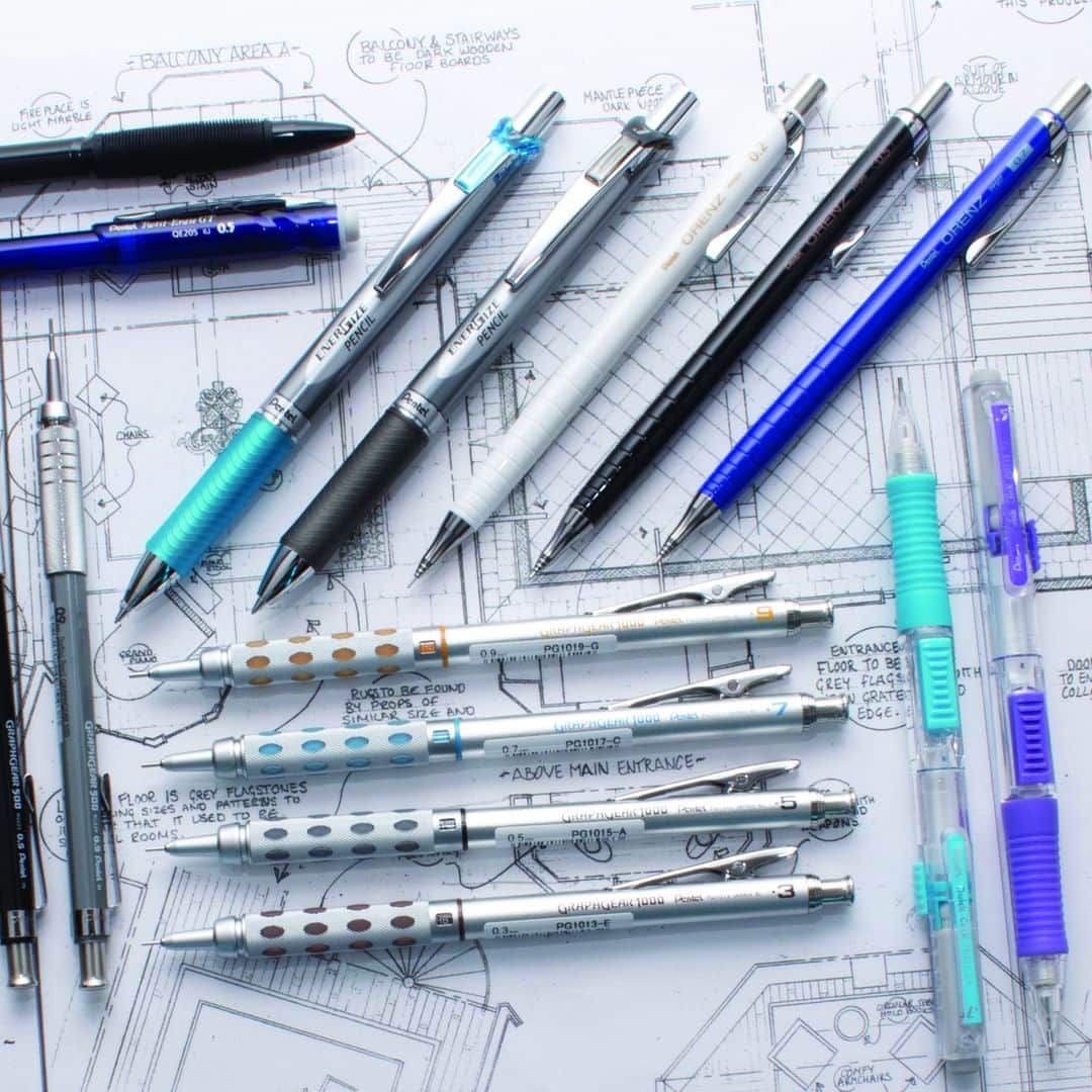 Pentel Canadaさんのインスタグラム写真 - (Pentel CanadaInstagram)「Discover the Best of Pentel Pencils! From writing to drafting to drawing, our pencils boast features that are unique and made with top quality materials. #drawing #art #artist #pentelcanada #handwriting #sketch #sketching #stationery #drafting」7月18日 8時08分 - pentelcanada