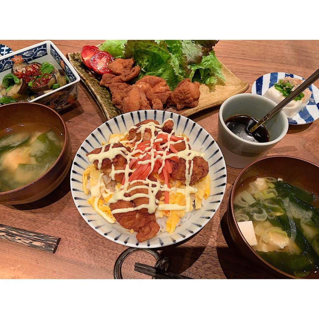 GENKINGの釜飯さんのインスタグラム写真 - (GENKINGの釜飯Instagram)「からマヨ丼💕 #genkingkitchen」7月18日 10時18分 - genkingkitchen