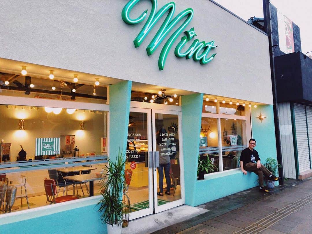 田中裕介のインスタグラム：「Mint.」