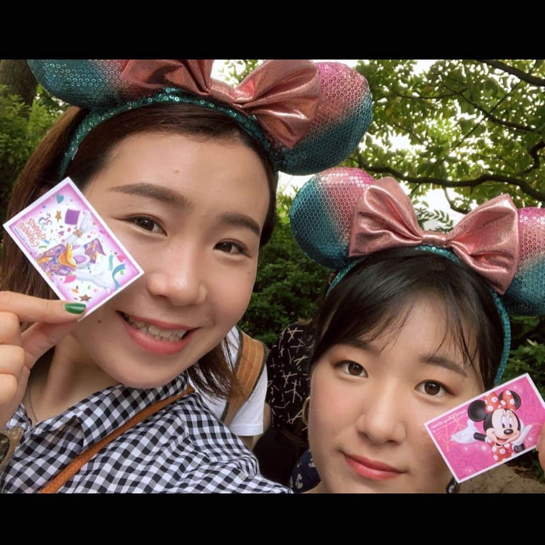 松本真未子さんのインスタグラム写真 - (松本真未子Instagram)「. . . TDR🐭🏰🌈❤️ . #さわちゃん #最強の晴れ女 #お初ミニーちゃん #楽しかった〜 #ここから長期戦 #頑張れ #応援してる #元気になったらまた行こ」7月18日 11時20分 - maaaaaamiko_m