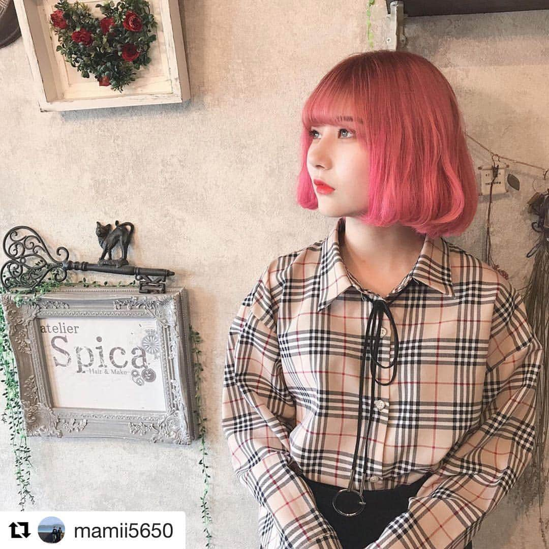 ロコル公式アカウントのインスタグラム：「#Repost @mamii5650 with @get_repost ・・・ ピンクヘアーとてもお似合いです☺️🎀 リポストさせていただきました✨ ありがとうございます！！ * * #ピンク #ピンクヘアー #ロコルピーチ #ロコル #locor #ヘアカラー #haircolor #サロンカラー #saloncolor #ブリーチ #bleach #デザインカラー #designcolor #グラデーションカラー #gradationcolor #ハイライトカラー #highlightcolor #ハイトーンカラー #hightonecolor #外国人風カラー #ルベル #lebel #タカラベルモント #takarabelmont」