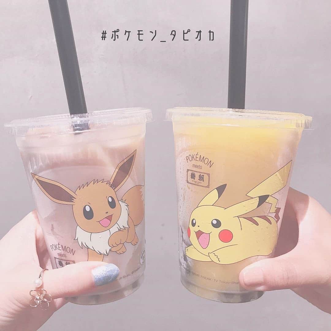 のインスタグラム：「タピオカになったポケモンを逃さないで♡ 先日ポップアップで販売された #ポケモンタピオカ﻿ ﻿ 香港発の #糖朝 とのコラボがかわいすぎ！﻿ ﻿ まだ出会ってない！という人は、下記のスケジュールをチェックして、ゲットしにいこう♡﻿ ﻿ ﻿ ❤︎❤︎❤︎ ポケモン タピオカドリンク ❤︎❤︎❤︎﻿ 日本橋高島屋 7月31日～8月13日﻿ 横浜高島屋 8月7日～8月20日 ﻿ ﻿ Thank you🙏💕﻿ @pink_phy ﻿ ﻿ ﻿ ﻿ ﻿ ﻿ ﻿ ﻿ ﻿ #ローリエプレス #ポケモンタピオカドリンク」