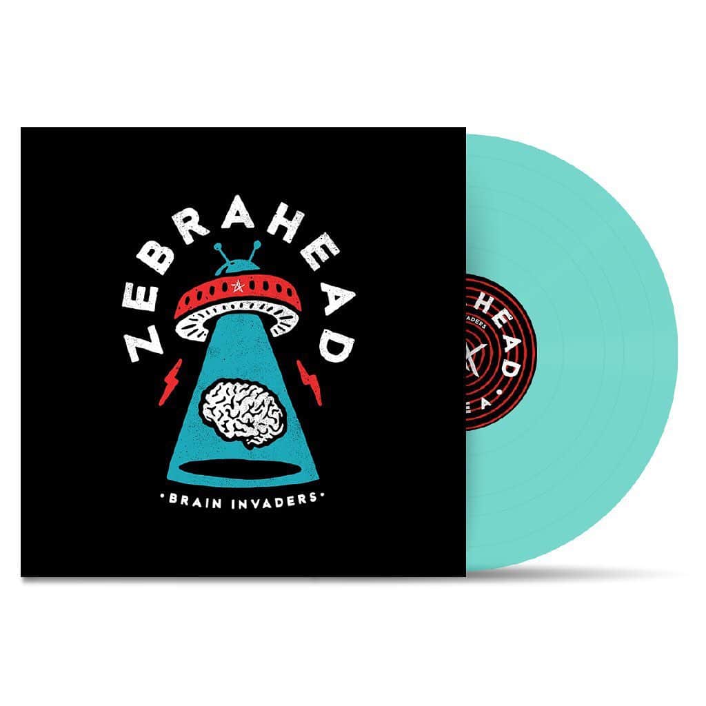 Zebraheadさんのインスタグラム写真 - (ZebraheadInstagram)「We have very limited amounts of vinyl back up on our web store. Baby blue is ultra rare!! https://zebrahead.myshopify.com/collections/brain-invader-items/products/brain-invaders-12-vinyl #Zebrahead #braininvaders #vinyl」7月18日 22時42分 - zebraheadofficial