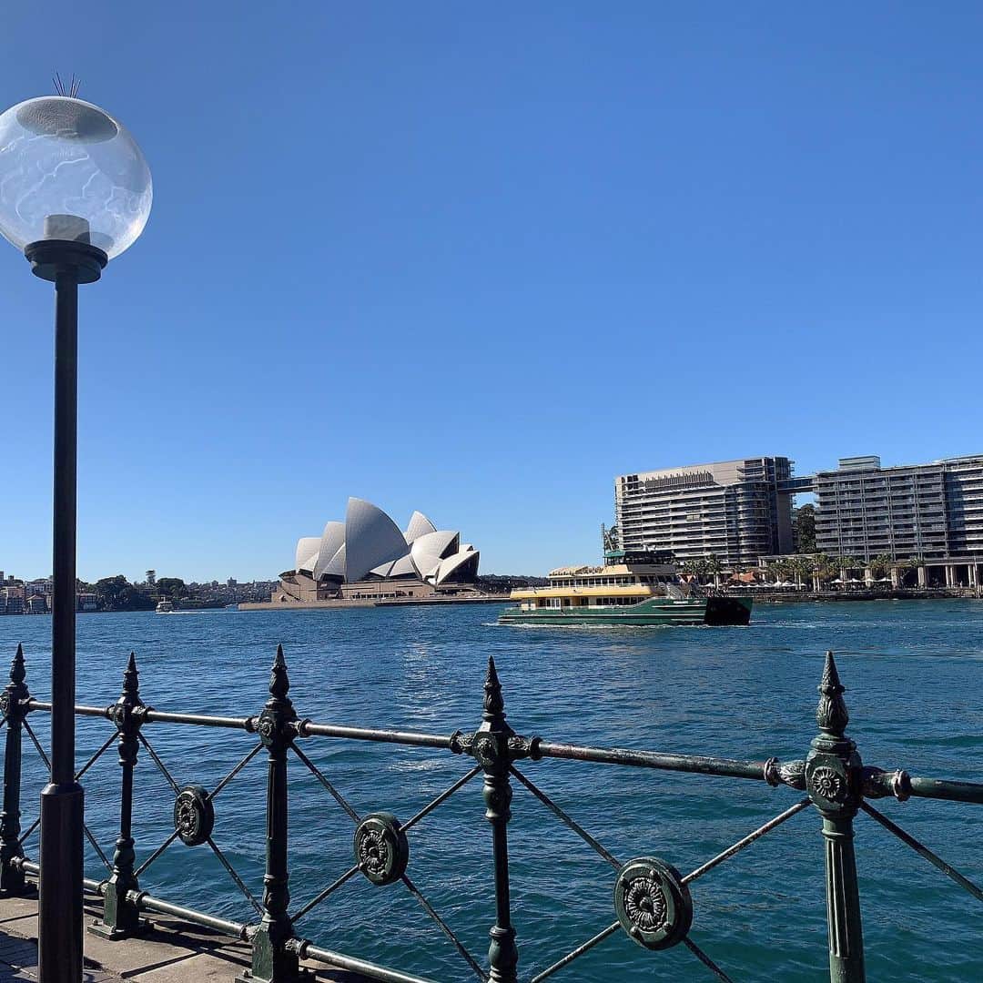 前田ゆうさんのインスタグラム写真 - (前田ゆうInstagram)「Circular quayめちゃくちゃすてきすぎた😆❤️1人きりやったけどあらかじめお友達にきいてたから、がんばれた🐨💓 オペラハウスとハーバーブリッジをいっきにながめらへるし海も青空も街なみもすてきすぎてサイコー😍🇦🇺‼️ #harbourbridge  #operahouse  #circularquay #australia」7月18日 22時54分 - yuu_maeda
