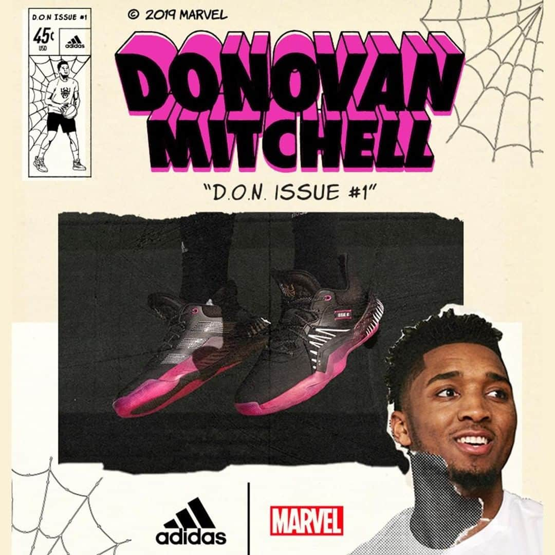 Foot Lockerさんのインスタグラム写真 - (Foot LockerInstagram)「🕷🕸 Marvel x #adidas D.O.N. Issue #1 'Symbiote Spider-Man' Available Now, Select Stores and Online Men's and Kids」7月18日 23時00分 - footlocker