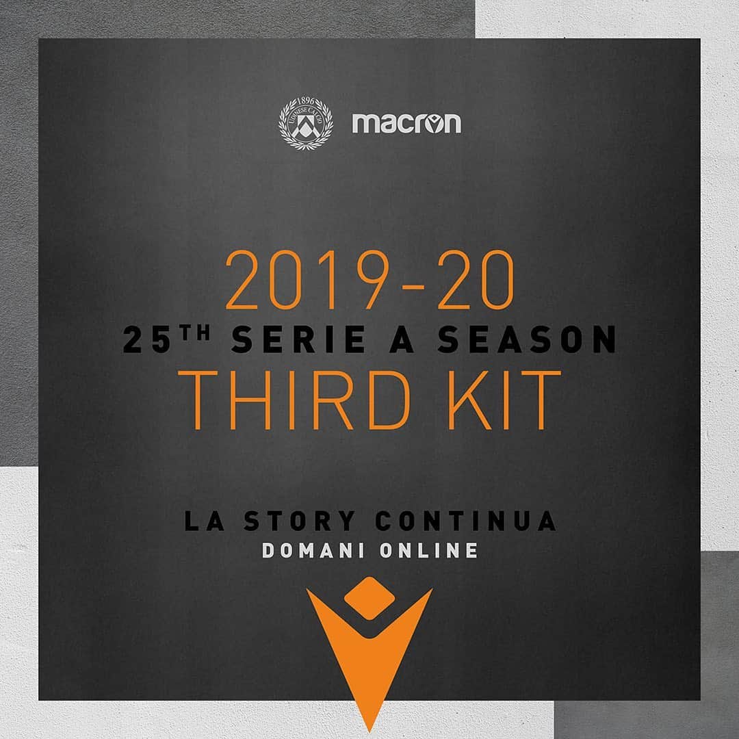 ウディネーゼ・カルチョさんのインスタグラム写真 - (ウディネーゼ・カルチョInstagram)「Coming 🔜 New #ThirdKit 2019/20 #UdineseCalcio #Macron」7月18日 23時09分 - udinesecalcio