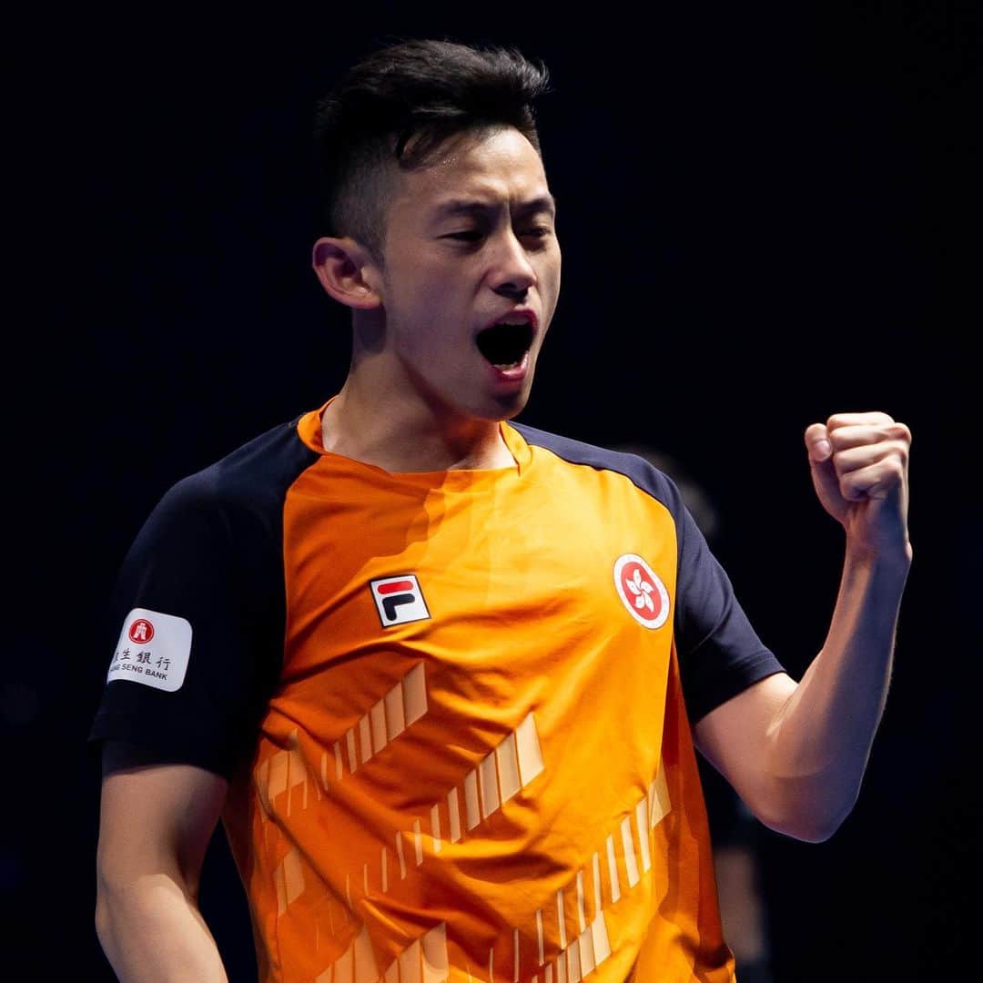 ITTF Worldさんのインスタグラム写真 - (ITTF WorldInstagram)「Just feel the EMOTIONS!!! 😱😱😱 🇭🇰 Wong Chun Ting powers to victory over 🇯🇵 Tomokazu Harimoto to reach the #T2Diamond quarter-finals ✅」7月18日 23時30分 - wtt