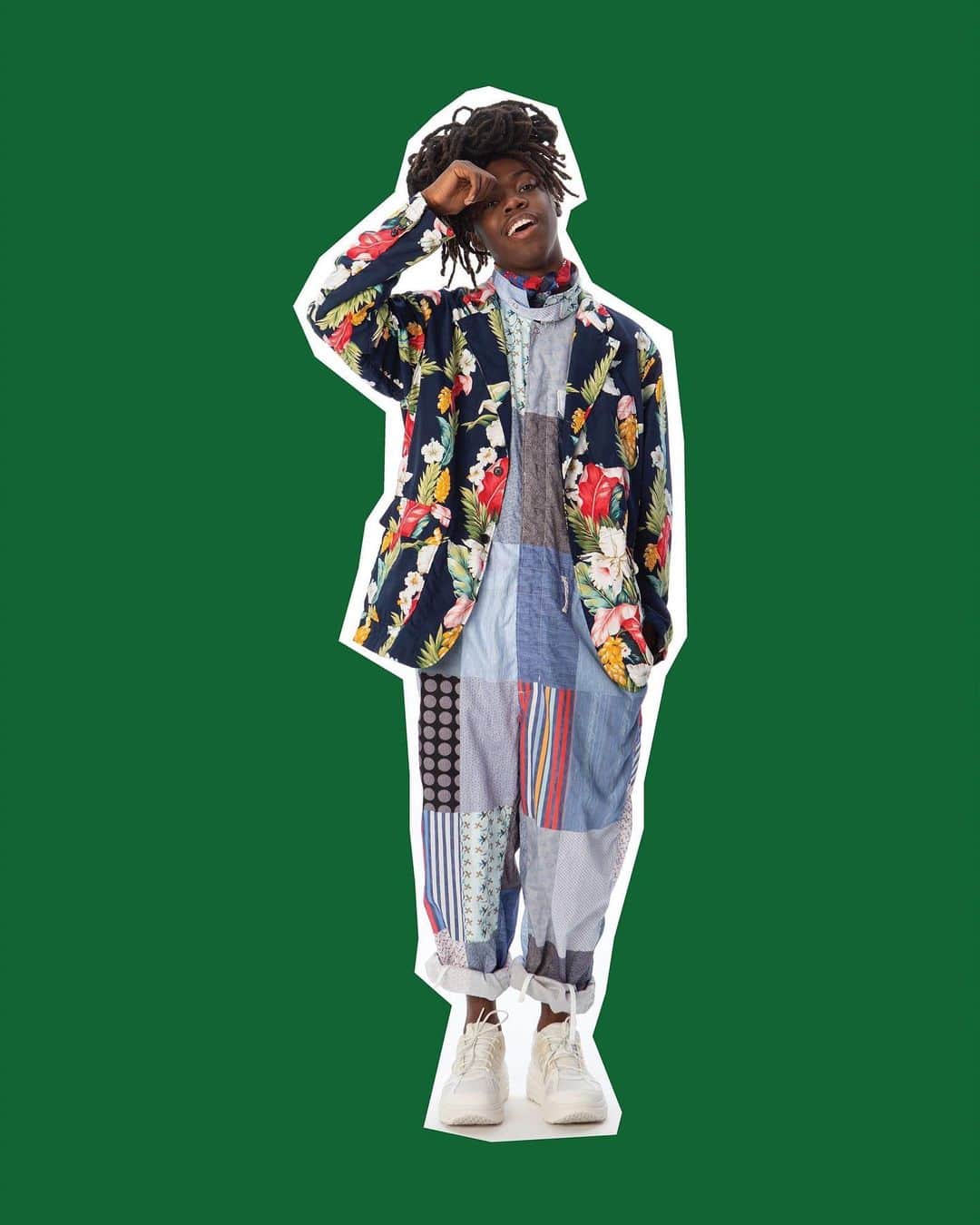 HYPEBEASTさんのインスタグラム写真 - (HYPEBEASTInstagram)「@hypebeaststyle: @engineered_garments_tokyo has returned for Spring/Summer 2020 with a graphic-heavy assortment, filled with striped, floral and patchwork pieces. Swipe to check out the laid-back looks, anchored down by its collaborative @newbalance and @hokaoneone sneakers. Photo: Engineered Garments」7月18日 17時33分 - hypebeast