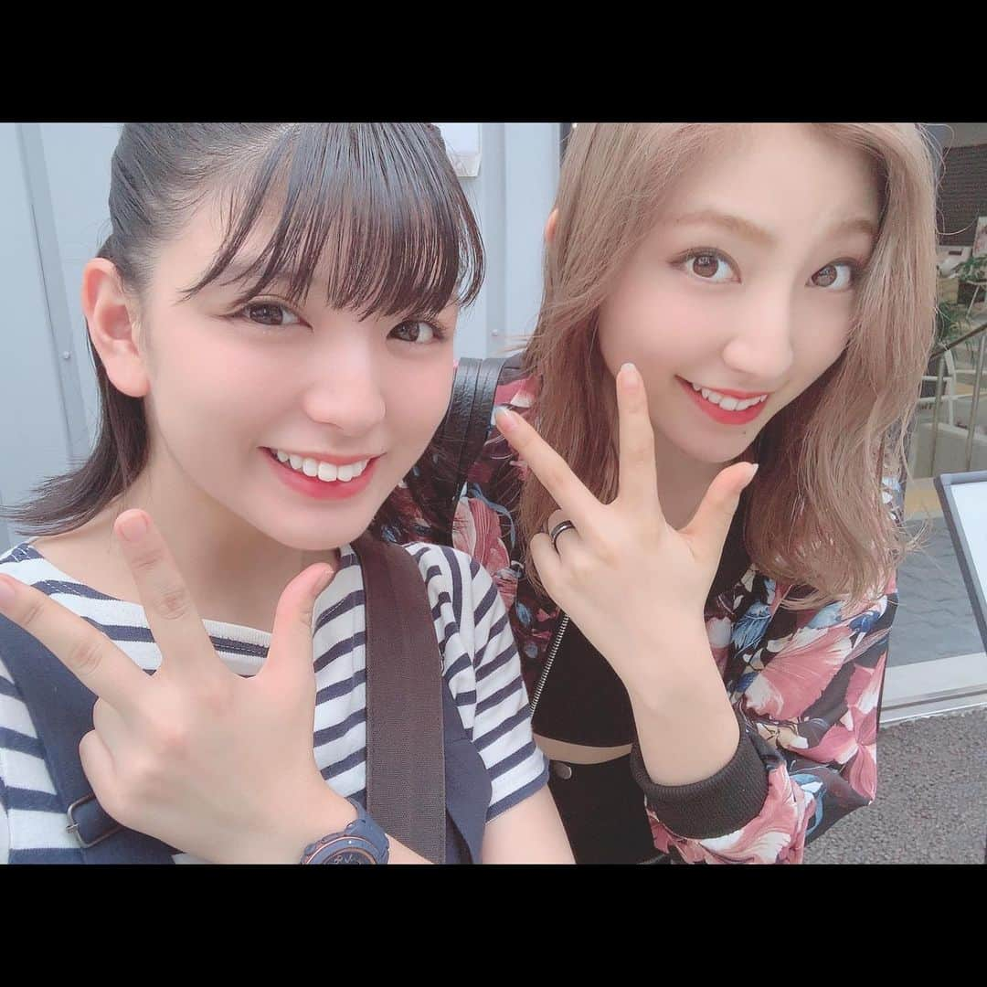 鈴木真梨耶さんのインスタグラム写真 - (鈴木真梨耶Instagram)「わ→すたです(^з^)-☆ with 愛方♡  #わーすた #坂元葉月 ‪#ROSEAREAL #ロザリオ‬ ‪ #鈴木真梨耶 #MaRiyaSuzuki‬」7月18日 18時01分 - mariya_suzuki