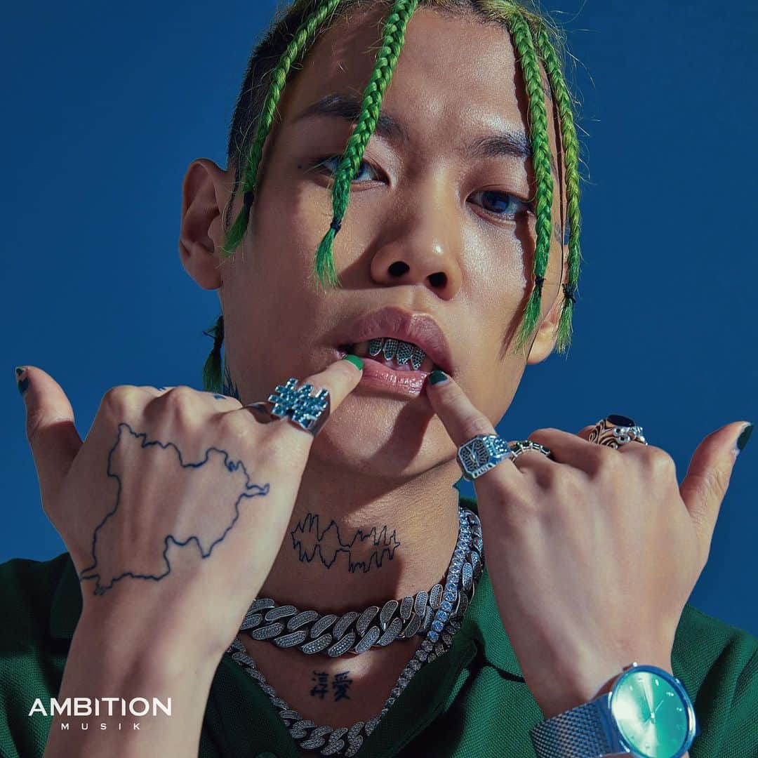 のインスタグラム：「please welcome ZENE THE ZILLA to the label !!! @zenethezilla @ambition_musik」