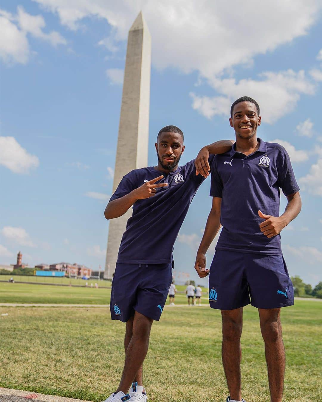 オリンピック・マルセイユさんのインスタグラム写真 - (オリンピック・マルセイユInstagram)「Hello Washington D.C. 👋😎 #OMUSTOUR #EALigue1Games」7月18日 18時59分 - olympiquedemarseille