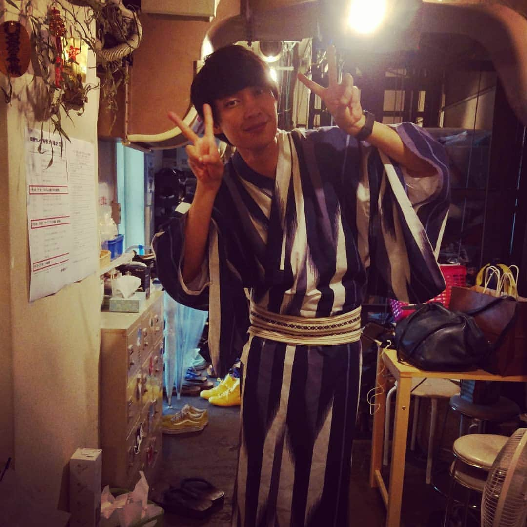 よしもと祇園花月さんのインスタグラム写真 - (よしもと祇園花月Instagram)「#浴衣de漫才 #ゆかたコーデ  #よしもと祇園花月 衣装提供 @walin_kyoto」7月18日 18時53分 - gionkagetsu