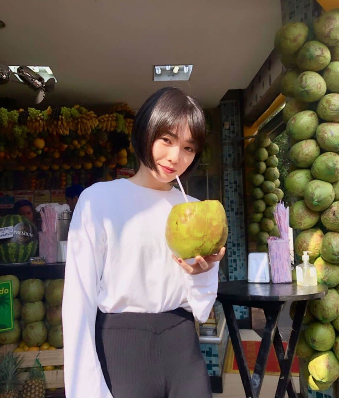 Mikako さんのインスタグラム写真 - (Mikako Instagram)「🥥💚💚」7月18日 19時15分 - mikako_faky