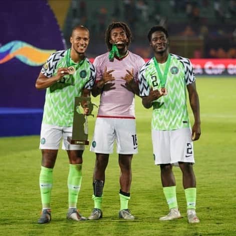 プレミアリーグさんのインスタグラム写真 - (プレミアリーグInstagram)「🥉for the #PL’s Nigeria stars @alexanderiwobi @leonbalogun and @c.henry21 👏 🇳🇬 #afcon2019」7月18日 19時48分 - premierleague