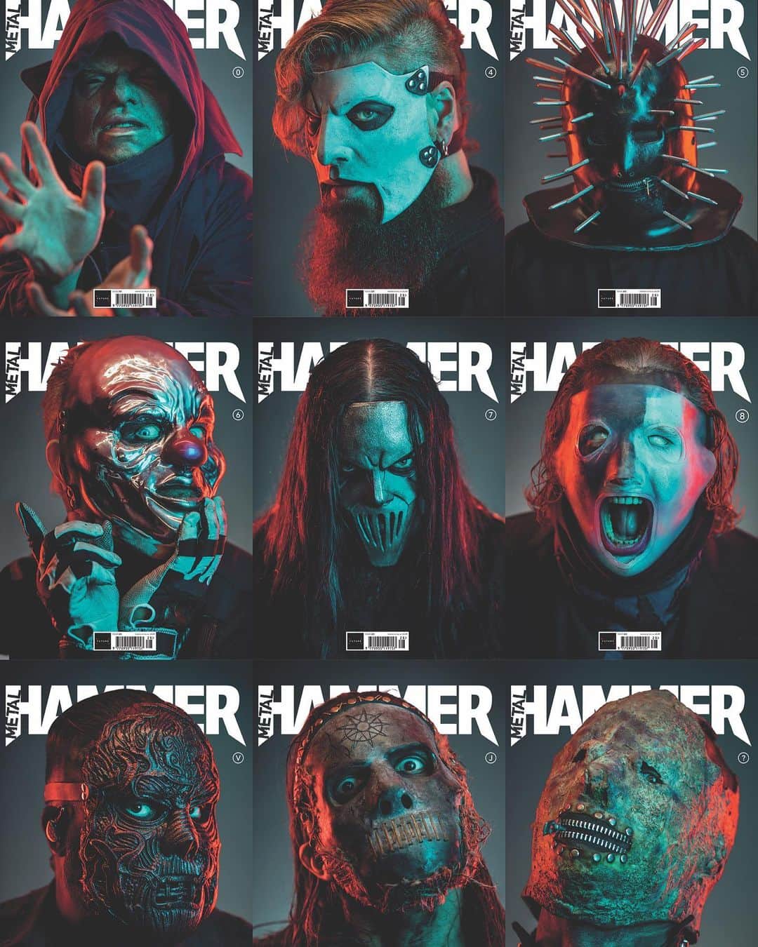 METAL HAMMERさんのインスタグラム写真 - (METAL HAMMERInstagram)「A limited number of all nine Slipknot covers are now available to buy online. Click the link in our profile to grab your favourite or check out our story #Slipknot #MetalHammer #WeAreNotYourKind」7月18日 20時04分 - metalhammeruk
