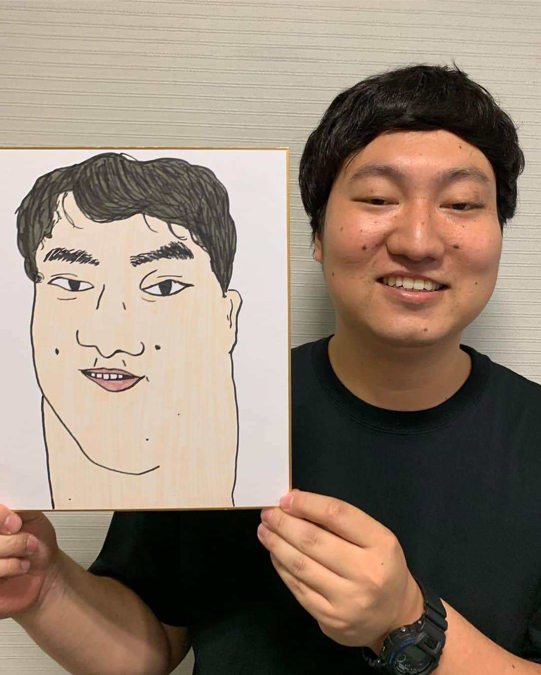 kento fukayaさんのインスタグラム写真 - (kento fukayaInstagram)「【さえない似顔絵5】 ロングコートダディ兎さん  #さえない似顔絵 #似顔絵 #イラスト #コピック #お笑い #芸人 #よしもと漫才劇場 #ロングコートダディ 兎さん #アニメの主人公タイプ #手が伸びないルフィ的存在の先輩 #48時間連続で喋れる相手 #kentofukaya」7月18日 21時09分 - kento1989