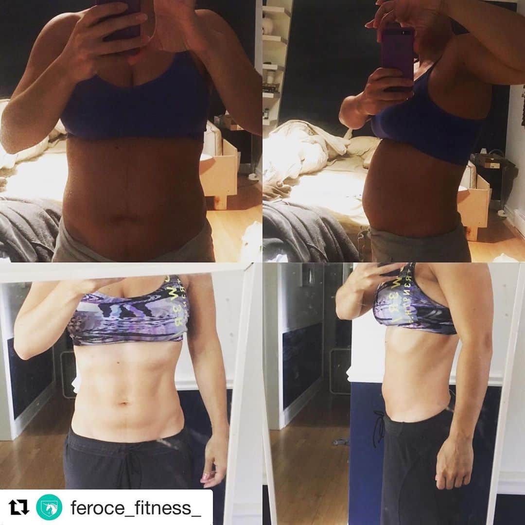 Camille Leblanc-Bazinetさんのインスタグラム写真 - (Camille Leblanc-BazinetInstagram)「#Repost @feroce_fitness_ ・・・ 60 days into @feroce_fitness_ 😭🙌🏽⭐️♥️ Link in bio to sign-up “  So proud of you!!! “  After giving birth to my son, I felt overwhelmed and didn't know where to start to get back in shape.  The program was efficient, safe and adapted to every stage of my quests! I feel strong, healthy, confident and beautiful in my own skin again 😉  Couldn't have done it without you!! Xxx Claude」7月18日 21時21分 - camillelbaz