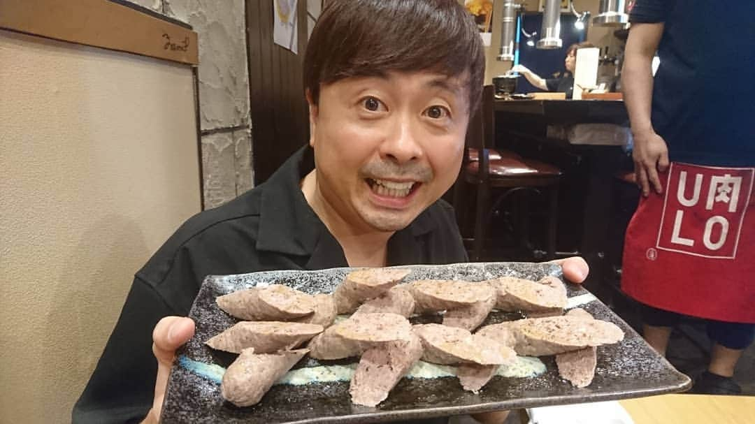 松本康太さんのインスタグラム写真 - (松本康太Instagram)「『猪肉のしゃぶしゃぶ』江古田にある「圓」と言うお店♪とても美味しいイノシシ肉が食べれるお店なのです(^-^)♪ #江古田 #猪 #猪のしゃぶしゃぶ #イノシシ #圓 #肉 #レギュラー松本 #あるある探検隊 #しゃぶしゃぶ」7月18日 21時39分 - aruarutankentai.matsumoto