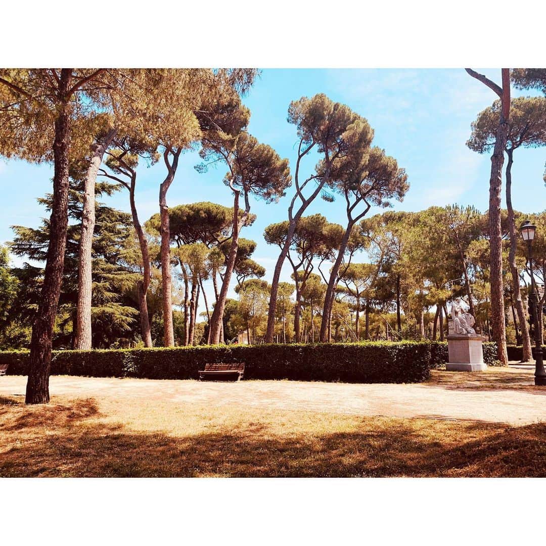 ユナ・デュフネさんのインスタグラム写真 - (ユナ・デュフネInstagram)「📍Villa Borghese y Piazza del Popolo 🇮🇹 . . . #Piazza #DelPopolo #Italia #Villa #Borghese #Galleria #Verde #Bella #rome #Piedi #Amour」7月18日 21時48分 - youna_d