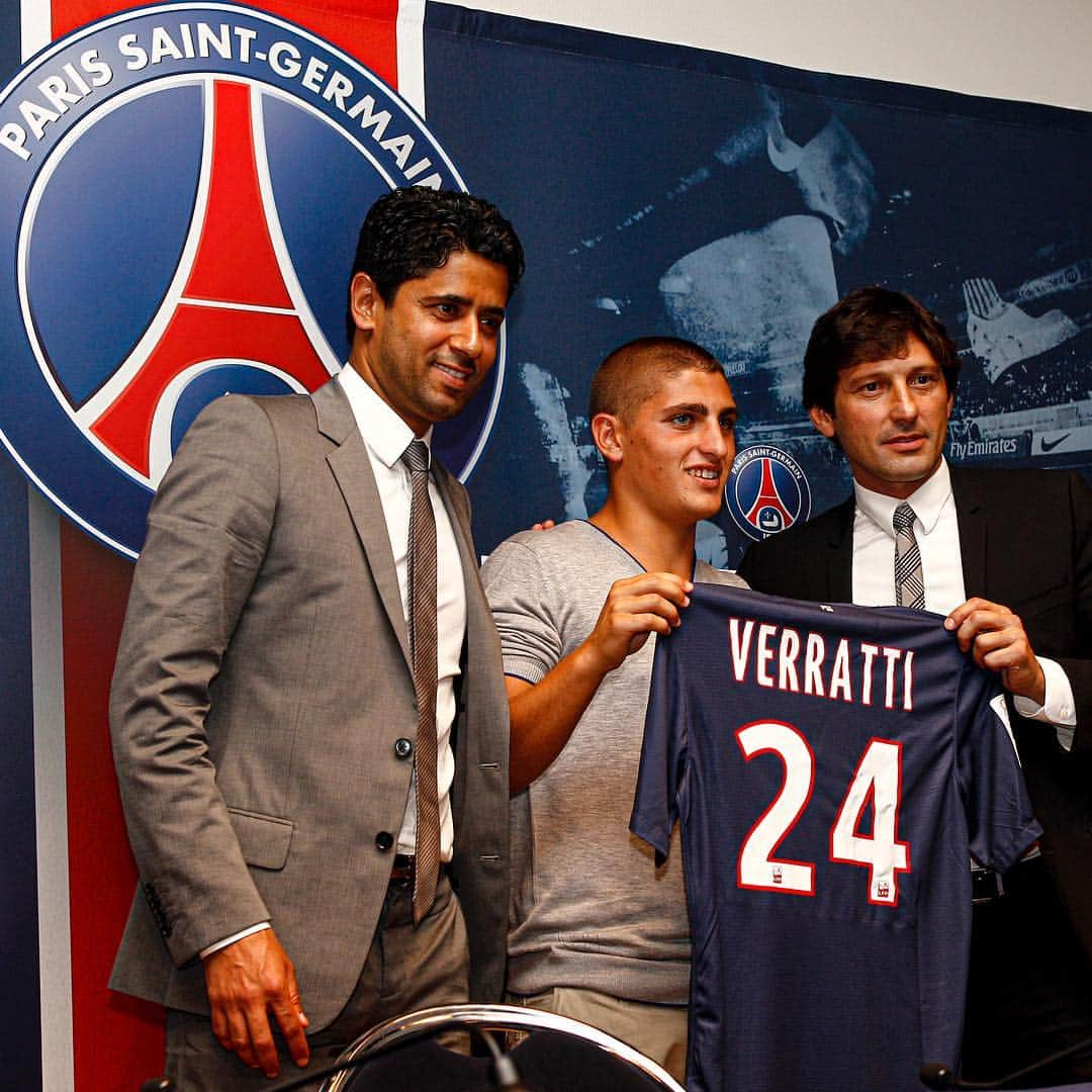 パリ・サンジェルマンFCさんのインスタグラム写真 - (パリ・サンジェルマンFCInstagram)「🔙❤️💙 . @marco_verratti92 joined us 7️⃣ years ago already 🦉🤩 #MarcoVerratti nous rejoingnait il y a 7️⃣ ans déjà 🦉🤩 . #ICICESTPARIS #AllezParis #ParisSaintGermain #Paris #VerrattixPSG #Football #Maestro」7月18日 22時02分 - psg